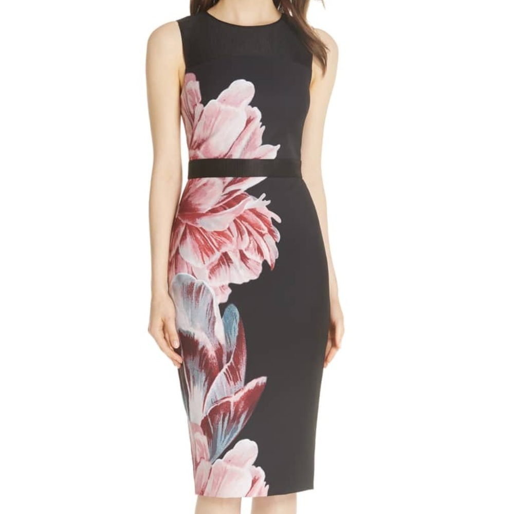 Ted Baker London Xanadu Tranquility Sheath Dress